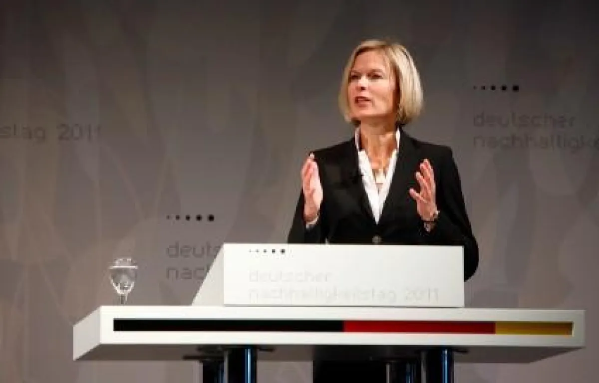Personalvorstand Kathrin Menges beim Deutschen Nachhaltigkeitstag 2011.