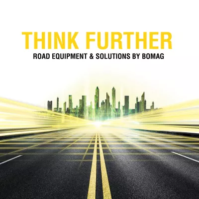 „Think Further“ – Münchner Agentur SHOT ONE BRAND COMMUNICATION entwickelt bauma-Messeauftritt für BOMAG Bild: „Think Further“ – Münchner Agentur SHOT ONE BRAND COMMUNICATION entwickelt bauma-Messeauftritt für BOMAG