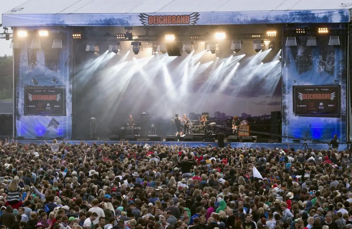 Ein fester Bestandteil im Cuxhavener Veranstaltungskalender: das Rockfestival Deichbrand (Foto: Nord
