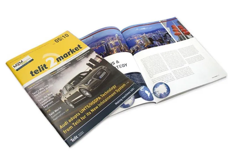 Bild: Pantos relaunched das Kundenmagazin von Telit Wireless Solutions.