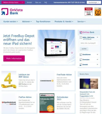 Bild: reality bytes stellt digitalen Auftritt der OnVista Bank strategisch neu auf