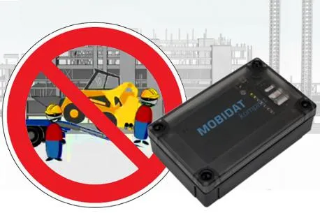 Bild: Ortung und Diebstahlsicherung von Kraftfahrzeugen und Baumaschinen mit MOBIDAT