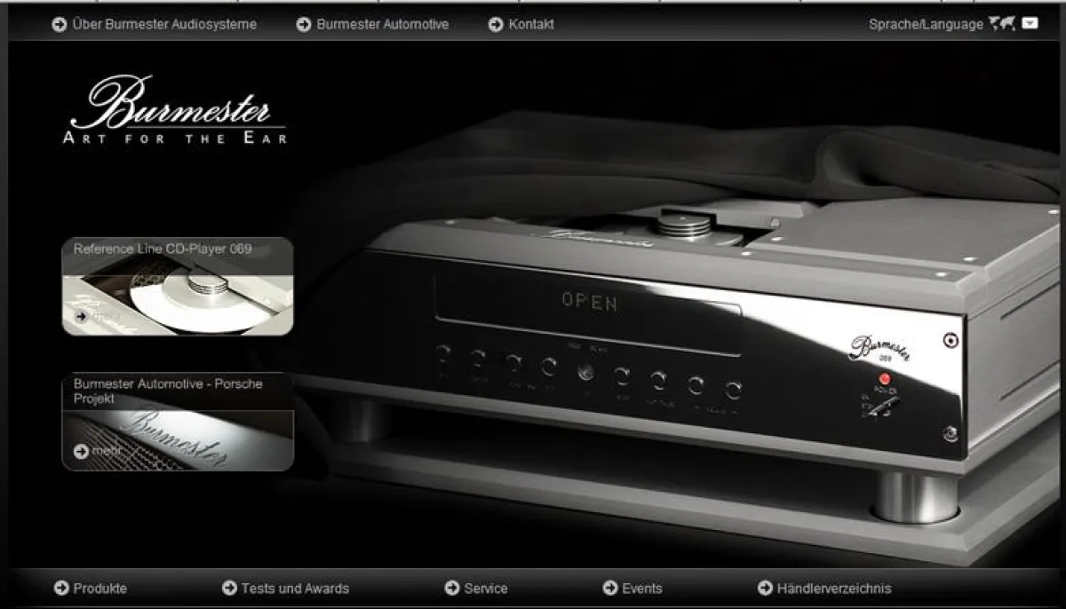 Golden Alligator setzt Burmester in Szene