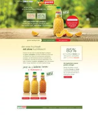 Bild: Berger Baader Hermes stiftet Saft-Freundschaften für granini