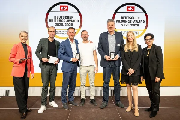 AVOCONS erhält Deutschen Bildungs-Award 2025/2026 und zählt zu Deutschlands Top-Bildungsanbietern Bild: AVOCONS erhält Deutschen Bildungs-Award 2025/2026 und zählt zu Deutschlands Top-Bildungsanbietern