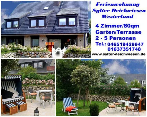 Bild: Günstige Appartements und Ferienwohnungen auf Sylt - Sylter Deichwiesen