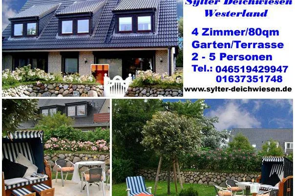 Günstige Appartements und Ferienwohnungen auf Sylt - Sylter Deichwiesen Bild: Günstige Appartements und Ferienwohnungen auf Sylt - Sylter Deichwiesen