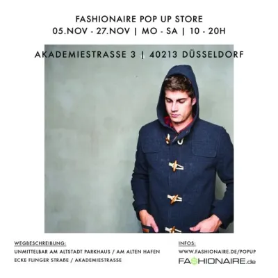 Bild: Fashionaire eröffnet für 3 Wochen Pop Up Store In Düsseldorf