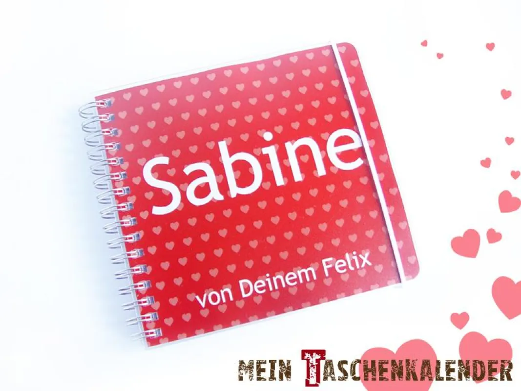 Die neuen Herz-Designs von Mein Taschenkalender