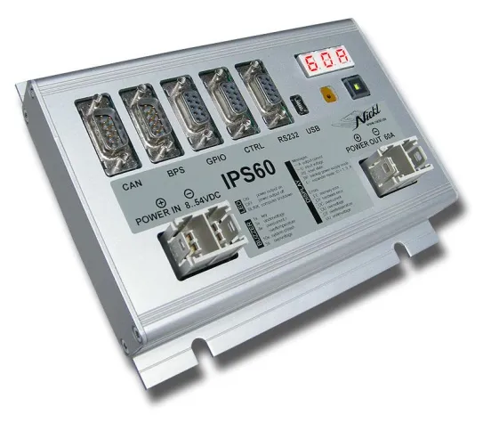 Intelligenter Power Schalter IPS60 mit 60 Ampere + CAN + USB Bild: Intelligenter Power Schalter IPS60 mit 60 Ampere + CAN + USB