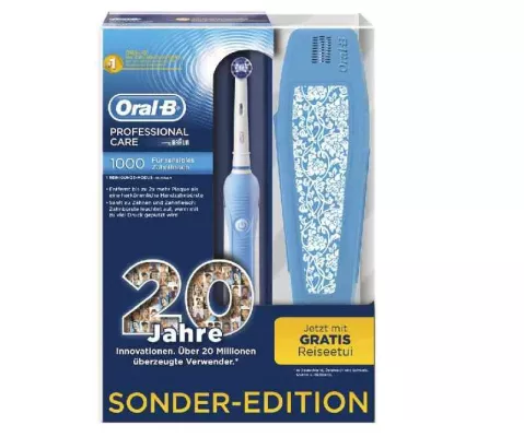 Bild: Sondereditionen zu 20 Jahre elektrische Zahnbürsten von Oral-B: