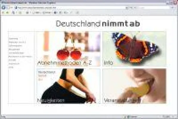 Bild: deutschlandnimmtab. com - DAS Abnehmportal seit 15.08.07 eröffnet