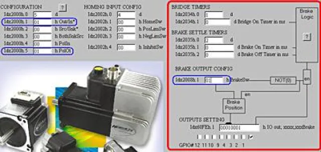 Bild: CANopen-Firmware - Externe Bremse wird unterstützt
