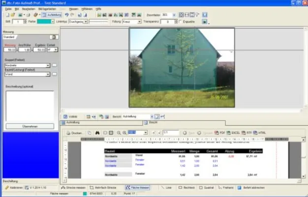 dtc.Foto-Aufmaß Standard für den Sachverständigen Bild: dtc.Foto-Aufmaß Standard für den Sachverständigen