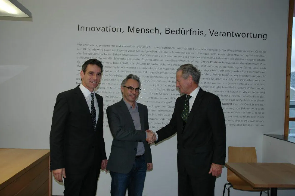 Jean Robert Grellet, Christof Drexel und Peter Böhler