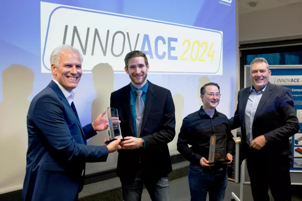 INNOVACE 2024: Duo der TH Georg Agricola gewinnt ACE Studentenwettbewerb Bild: INNOVACE 2024: Duo der TH Georg Agricola gewinnt ACE Studentenwettbewerb