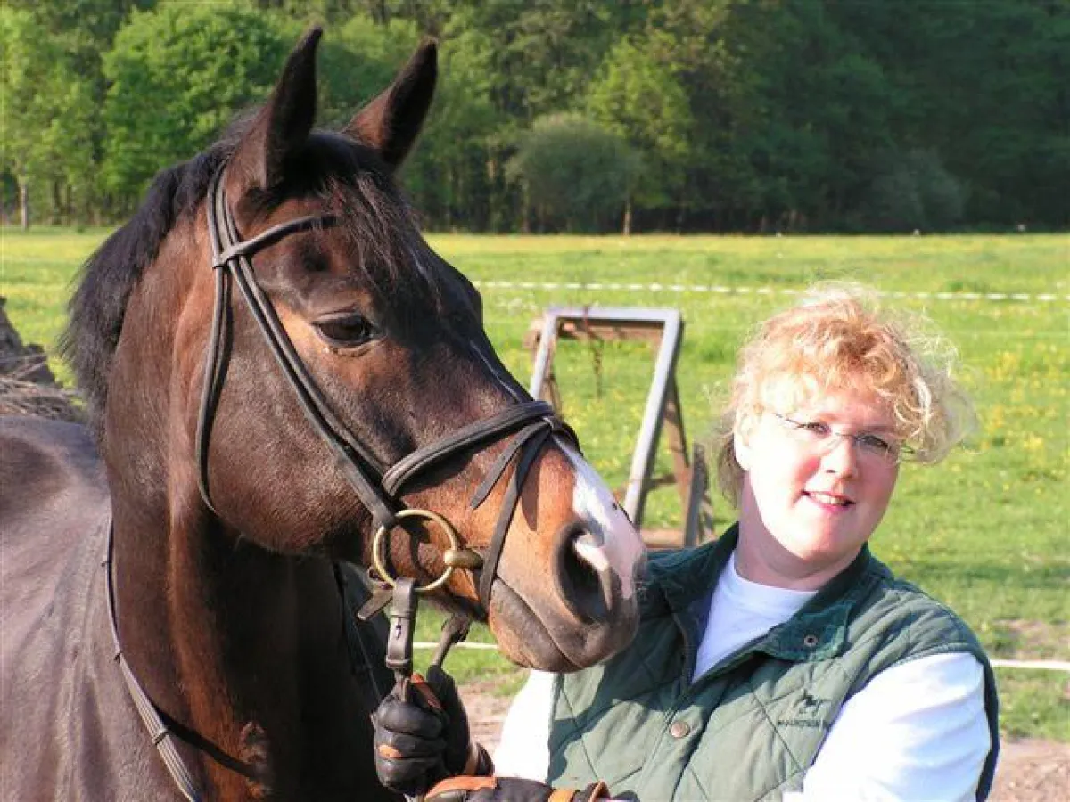 Pferdekommunikatorin Kiki Kaltwasser