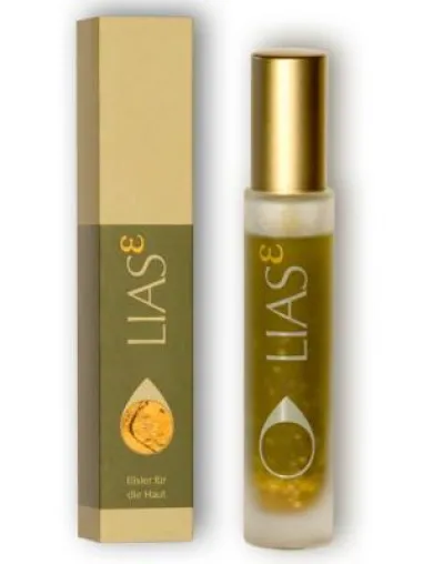 Bild: Naturkosmetik Lias Epsilon Elixier - HAFER, GOLD und ein GEHEIMNIS