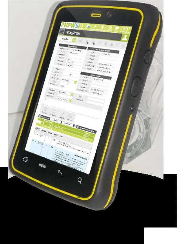 Das Optibit Android Scanphone im