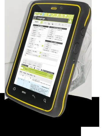 Bild: Das Android Scanphone statt MDE Barcodescanner