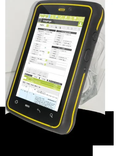 Bild: Das Android Scanphone statt MDE Barcodescanner