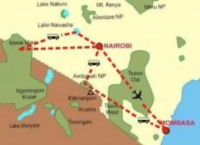 Bild: Mit KeniaSpezialist ringförmige Sonnenfinsternis in Kenia´s Tierparadies erleben