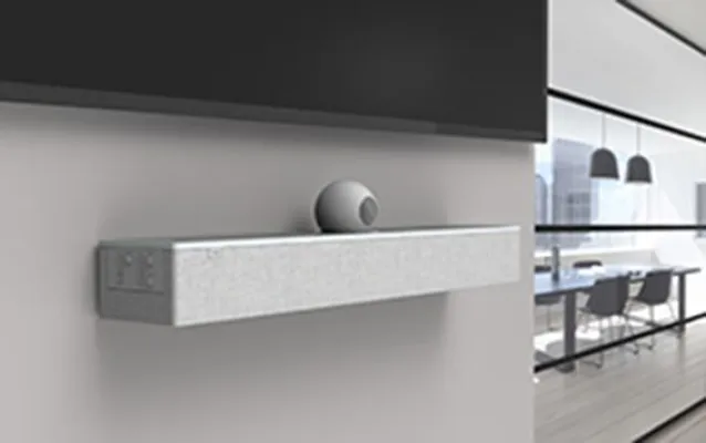 Bild: HARMAN Professional Solutions führt mit AMX Acendo Vibe Konferenz-Soundbars der Premiumklasse ein