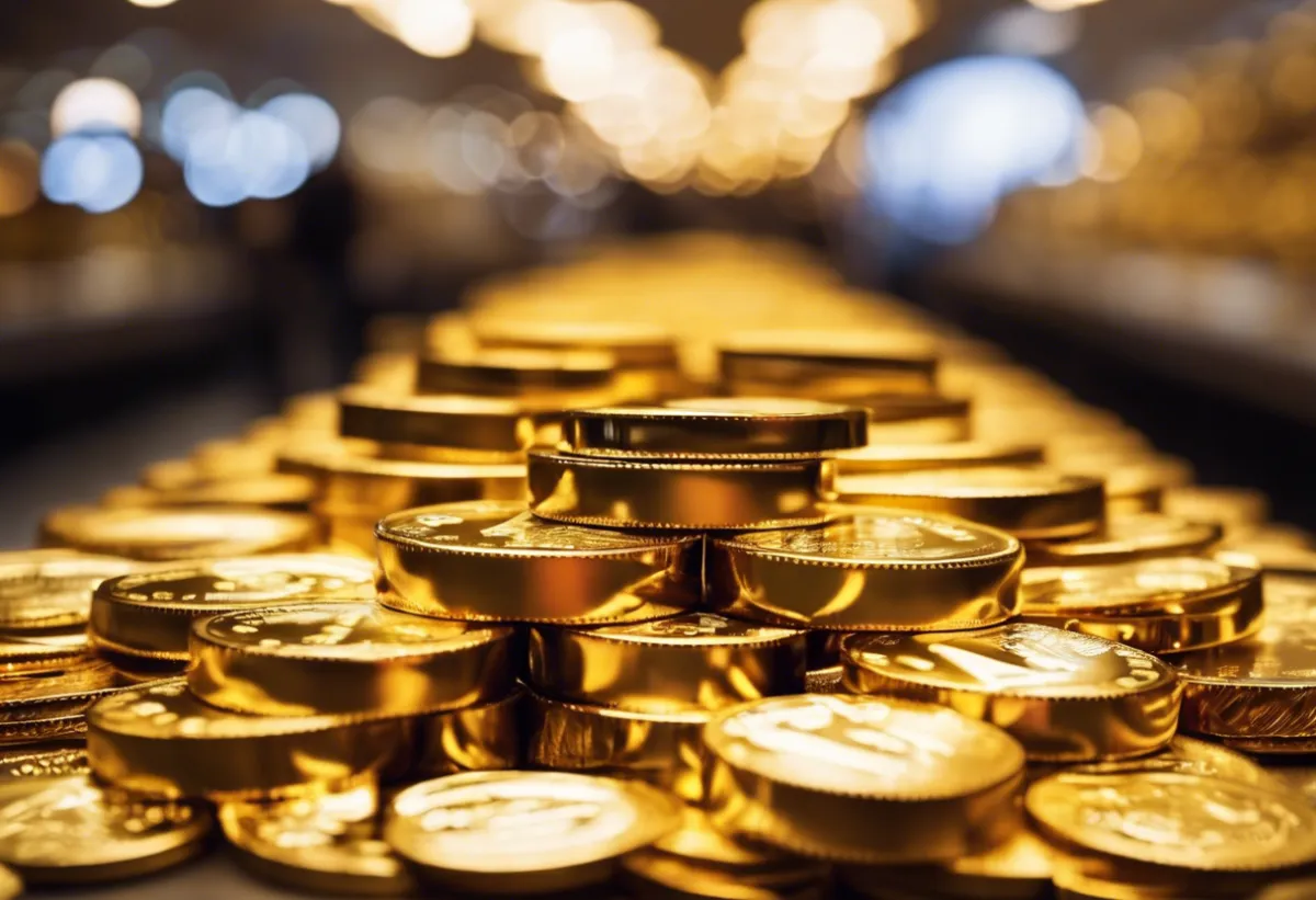 Der Goldpreis befindet sich auf einem Rekordhoch  (© KI-Bild)