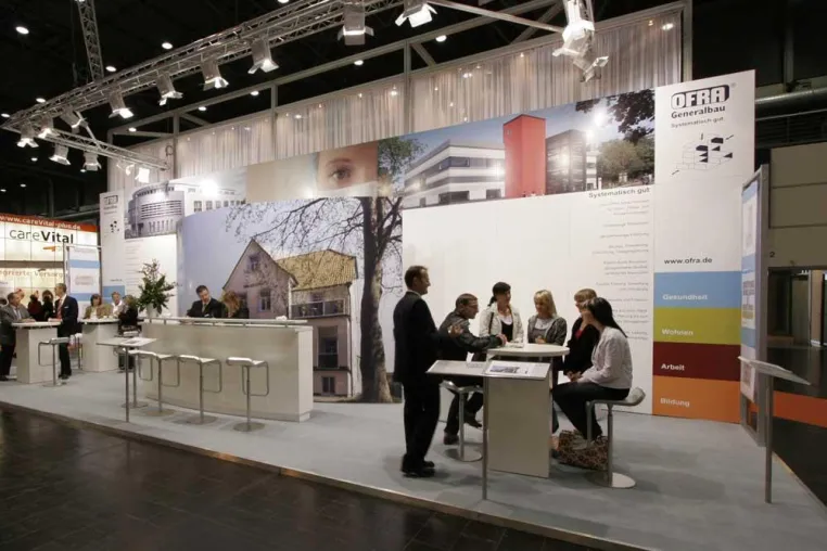 Bild: Resümee Pflegemesse Leipzig 2007, Messeauftritt OFRA made by ProConception