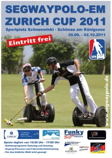 Zurich Cup / SegwayPolo EM 2011 im Berchtesgadener Land Bild: Zurich Cup / SegwayPolo EM 2011 im Berchtesgadener Land