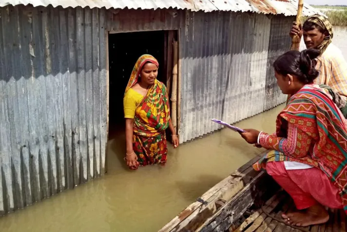 Bild: NETZ hilft 11.000 Menschen in Bangladesch