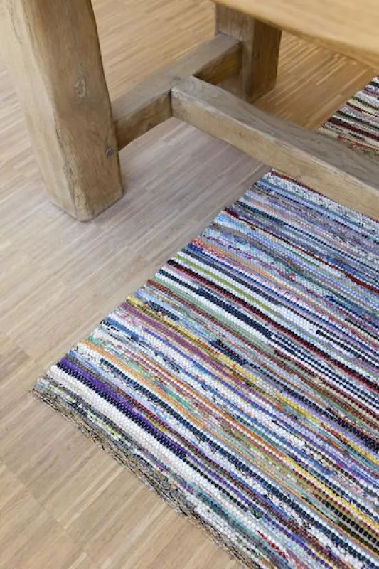 upcycling: Fleckerlteppiche der Simssee Handweberei