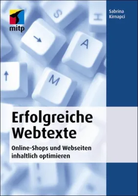 Bild: Neuerscheinung im Mai: »Erfolgreiche Webtexte – Online-Shops und Webseiten inhaltlich optimieren« von mitp