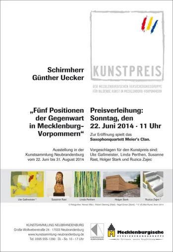 Bild: Kunstpreis der Mecklenburgischen zum fünften Mal verliehen