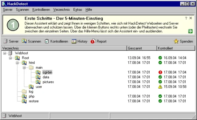 Bild: HackDetect: Homepage-Alarmanlage schützt vor Hackerangriff