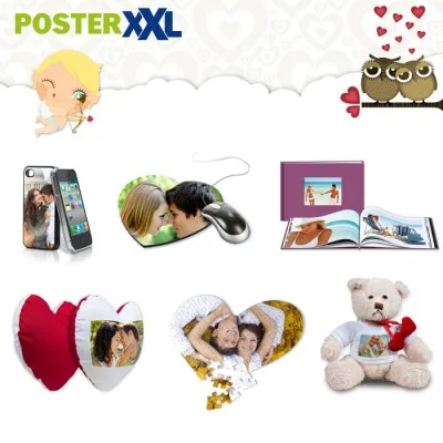 Bild: Zum Valentinstag: Foto-Geschenke von Herzen