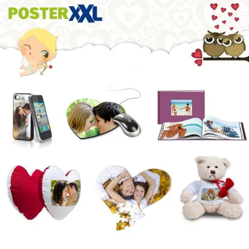 Bild: Zum Valentinstag: Foto-Geschenke von Herzen