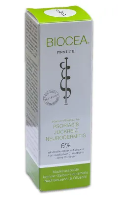 Bild: NEU: Biocea medical bei Psoriasis, Neurodermitis und Juckreiz - die medikosmetische Neuheit