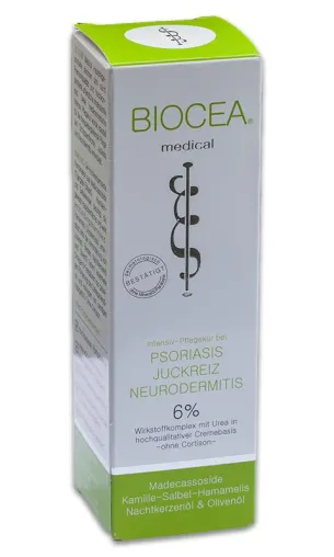 Bild: NEU: Biocea medical bei Psoriasis, Neurodermitis und Juckreiz - die medikosmetische Neuheit
