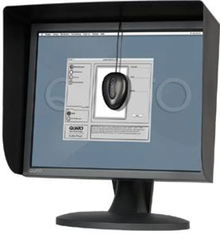 QUATO Intelli-Proof Display während Farbkaliebrierung