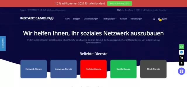 Bild: Instant Famous enthüllt revolutionäre Social-Media: Verwandeln Sie Ihre Online-Präsenz über Nacht