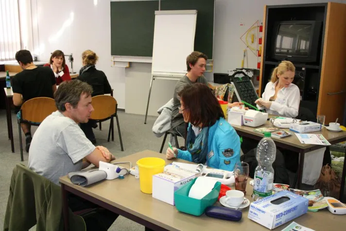 Bild: Aktionstage „Gesundheitsförderung für Lehrlinge im Baugewerbe“