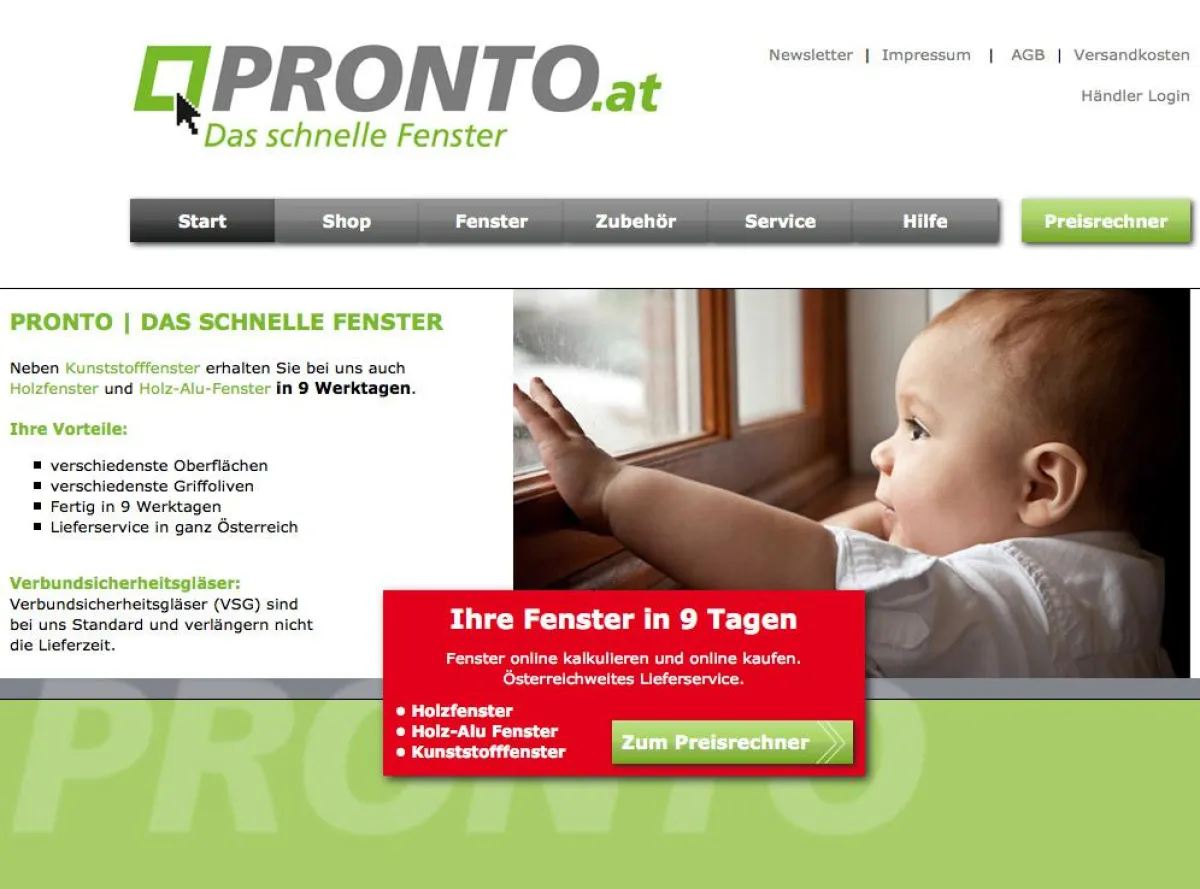 Pronto Fenster