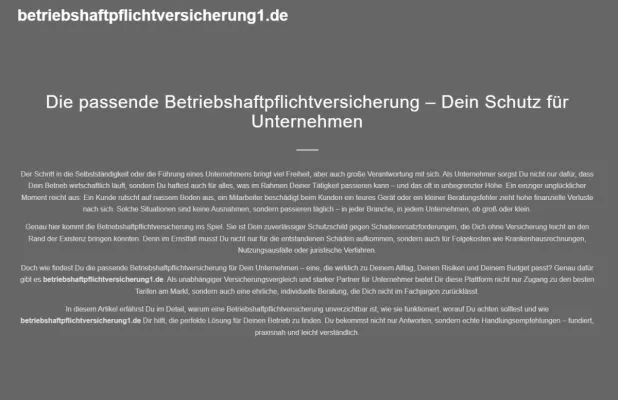 Sicherheit für Unternehmer - Unverzichtbarer Schutz für jedes Unternehmen Bild: Sicherheit für Unternehmer - Unverzichtbarer Schutz für jedes Unternehmen