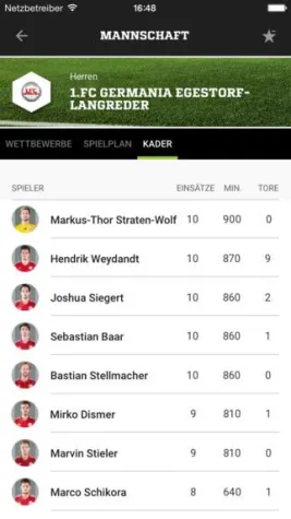 Bild: Medienfabrik und arvato Systems optimieren Fußball-App gemeinsam mit DFB-Medien