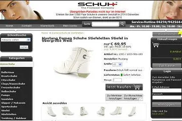 Mehr als die Hälfte aller Internetnutzer suchen Schuhe und Mode Bild: Mehr als die Hälfte aller Internetnutzer suchen Schuhe und Mode
