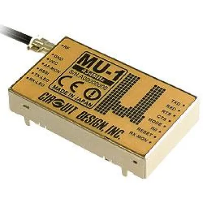 Zulassungsfreies Low-Power-Funkmodem MU-1 mit grosser Reichweite von Circuit Design Bild: Zulassungsfreies Low-Power-Funkmodem MU-1 mit grosser Reichweite von Circuit Design