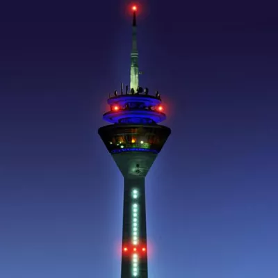 Bild: Düsseldorfer Fernsehturm als App für´s Handy