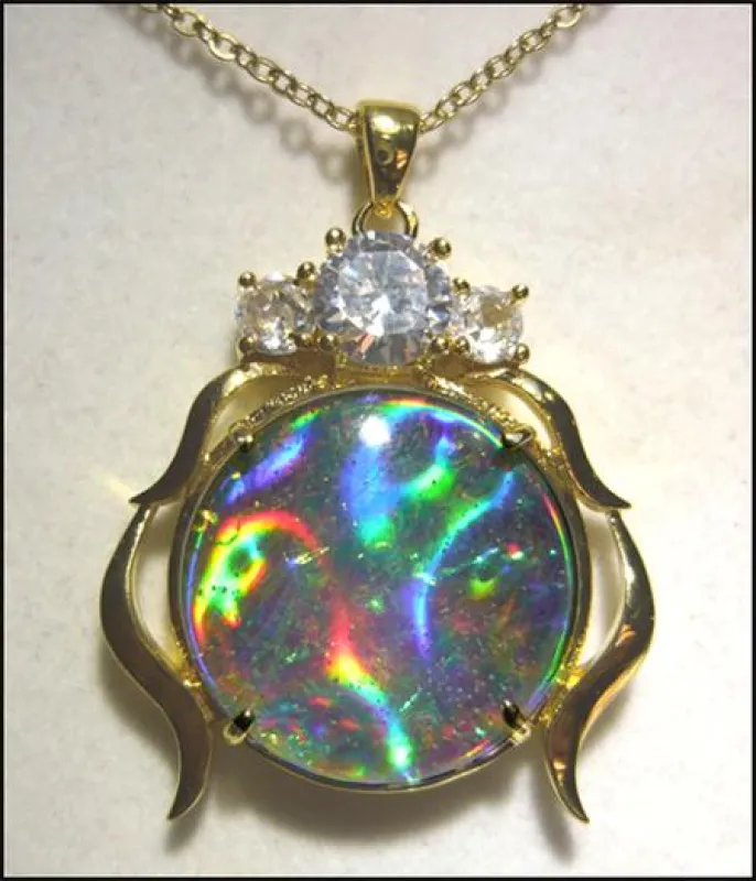 Opalus - eine holografische Opal-Imitation