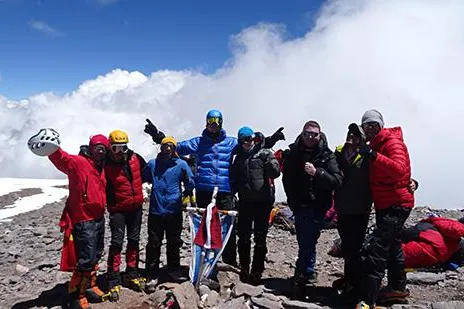 Bremer besteigt erfolgreich den Aconcagua für guten Zweck Bild: Bremer besteigt erfolgreich den Aconcagua für guten Zweck